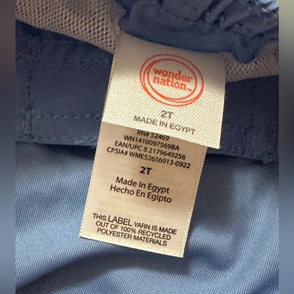 Wonder Nation Toddler 2 Piece Rash Guard And Bottoms UPF 50+ NWT Size 2T - Picture 6 of 7